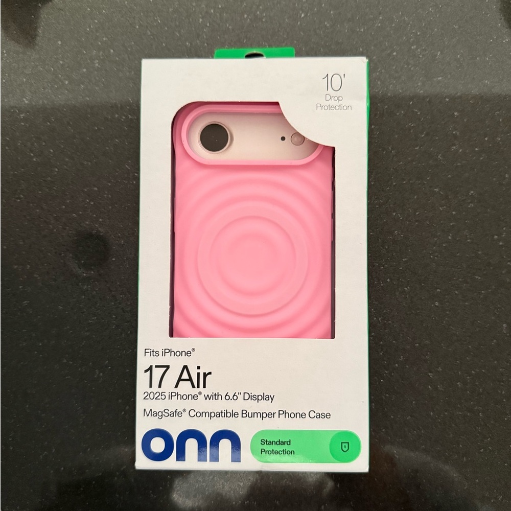 Onn Pink iPhone 17 Air Case